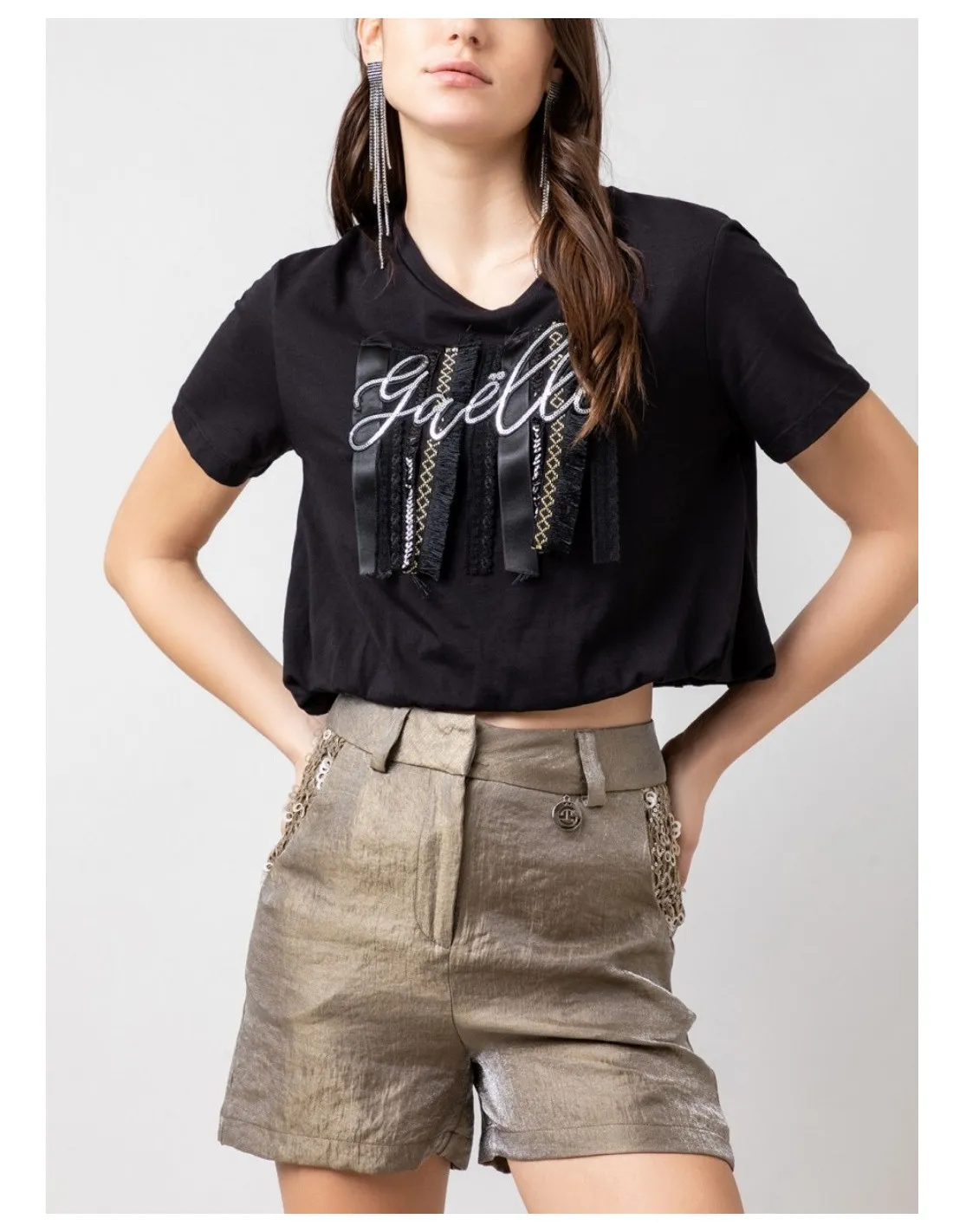 T-shirt Donna Mezza manica Gaelle
