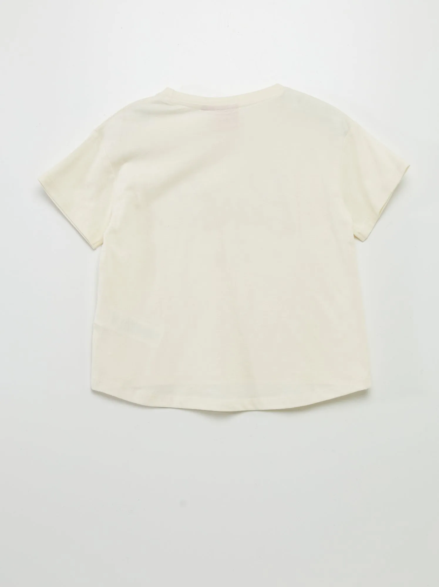 T-shirt larga 'Barbie' - BIANCO