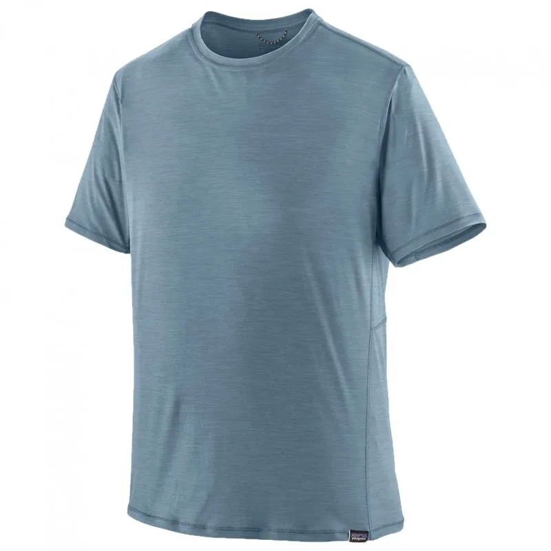 T-shirt Patagonia Cap Cool Lightweight (grigio piuma chiaro/blu vapore) uomo
