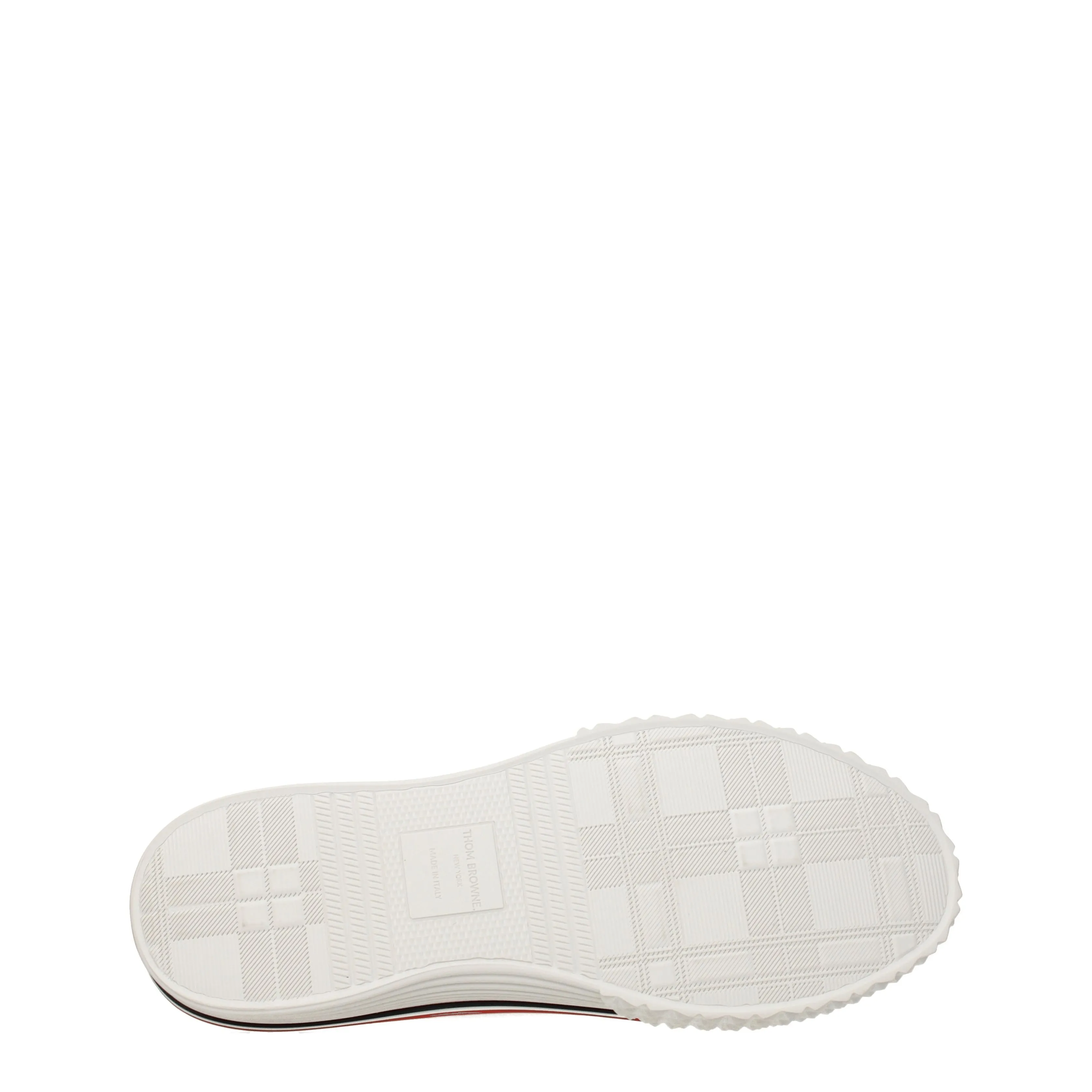 Thom Browne Sneakers Uomo Tessuto Bianco