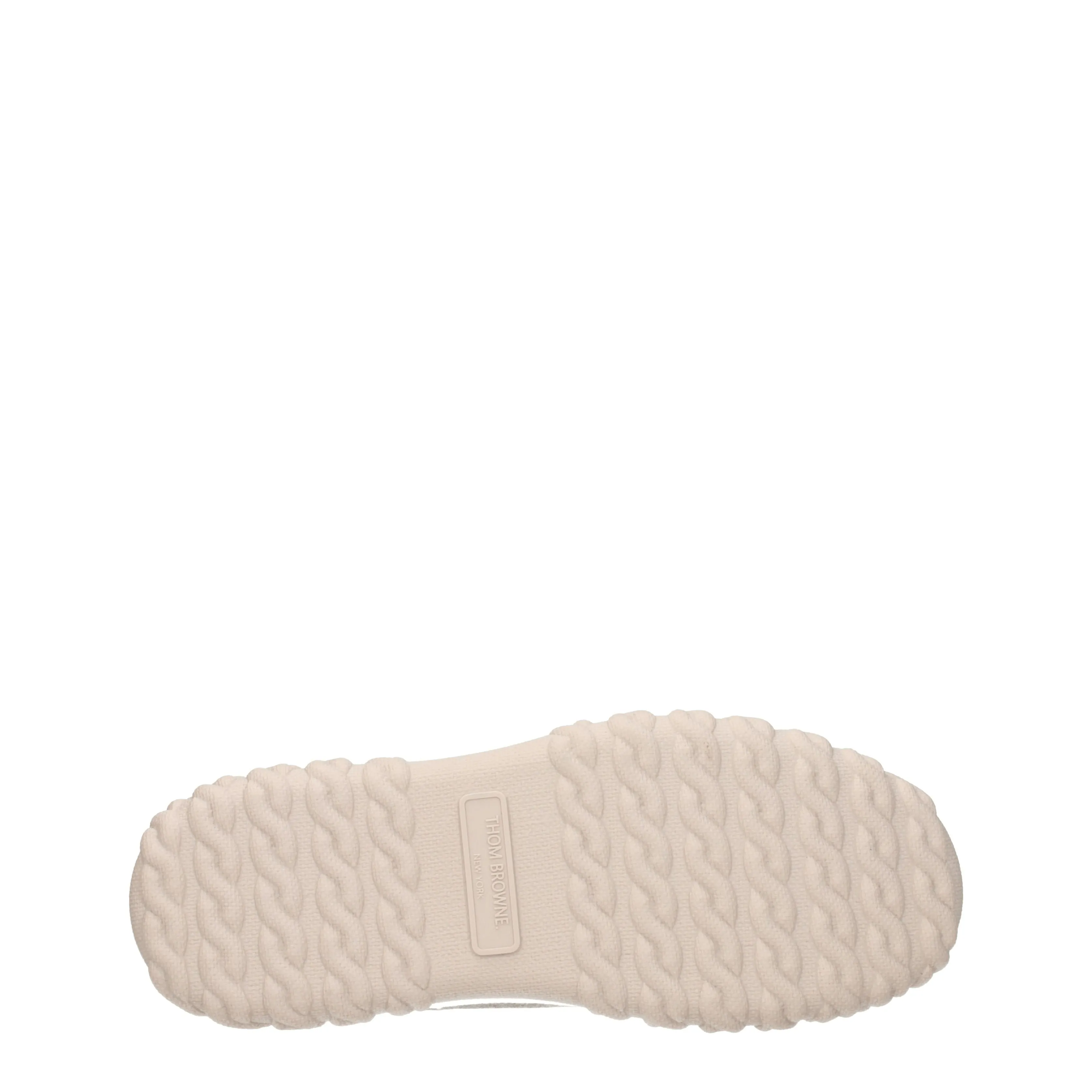 Thom Browne Sneakers Uomo Tessuto Grigio/Grigio Chiaro