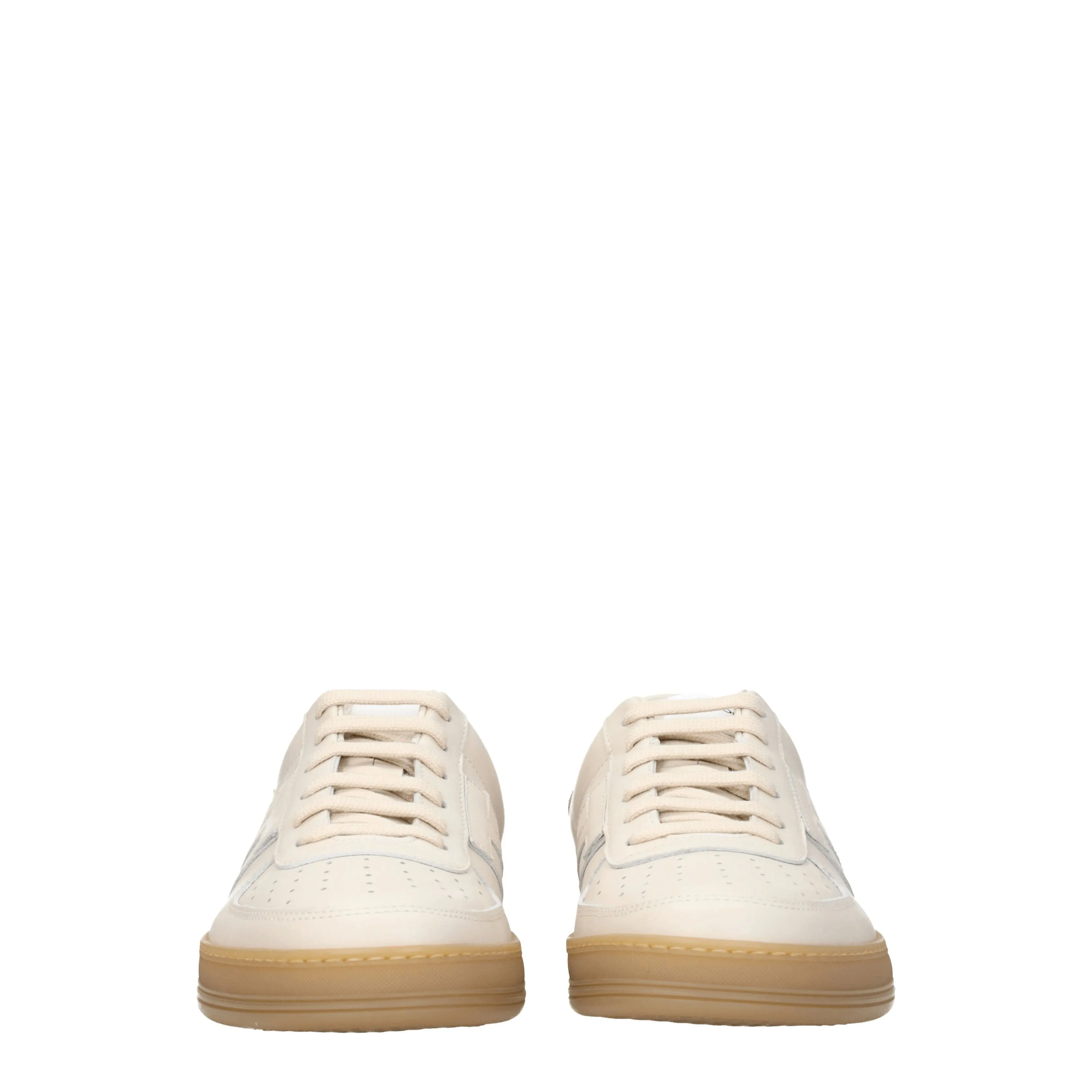 Tom Ford Sneakers Uomo Pelle Beige