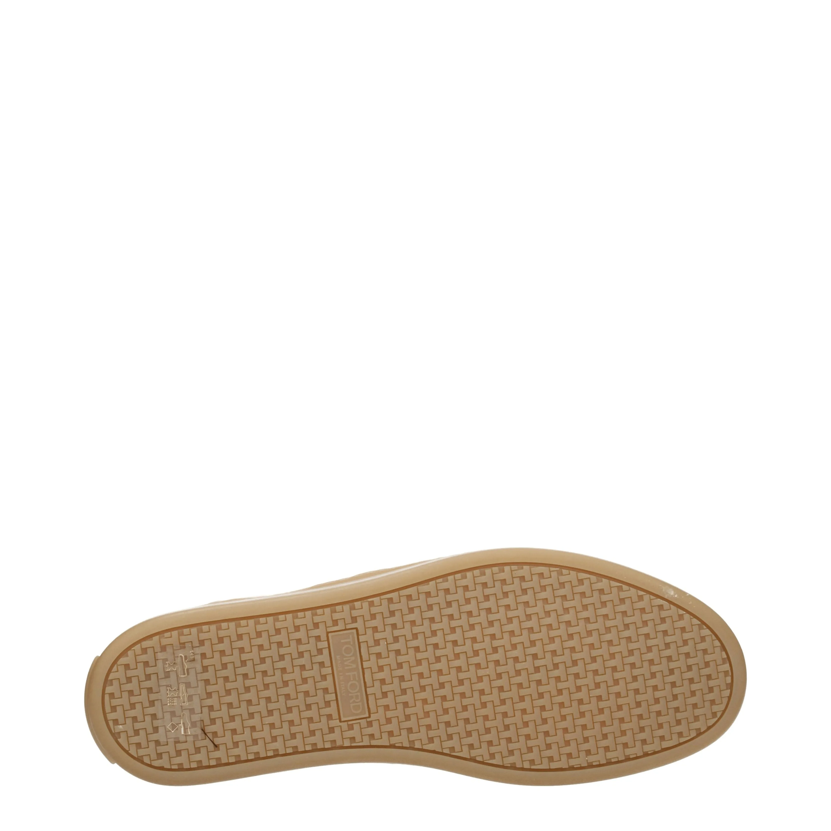 Tom Ford Sneakers Uomo Pelle Beige