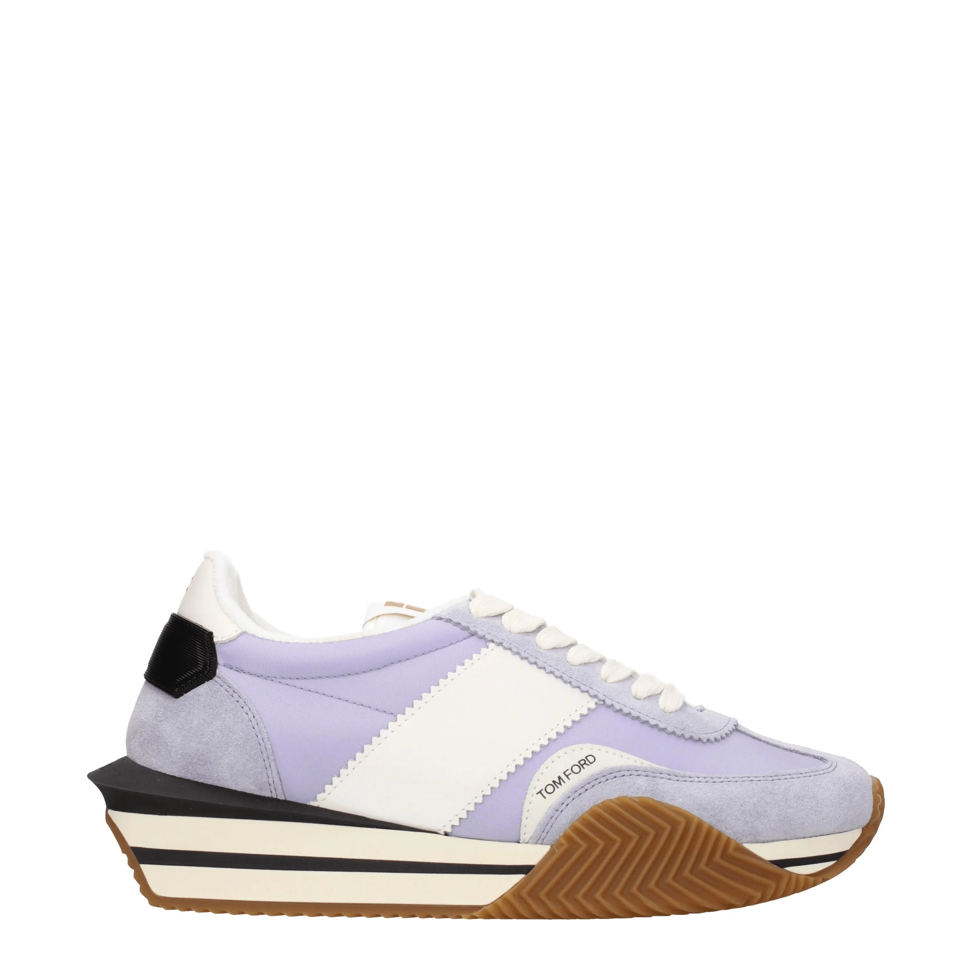 Tom Ford Sneakers Uomo Tessuto Viola/Lavanda
