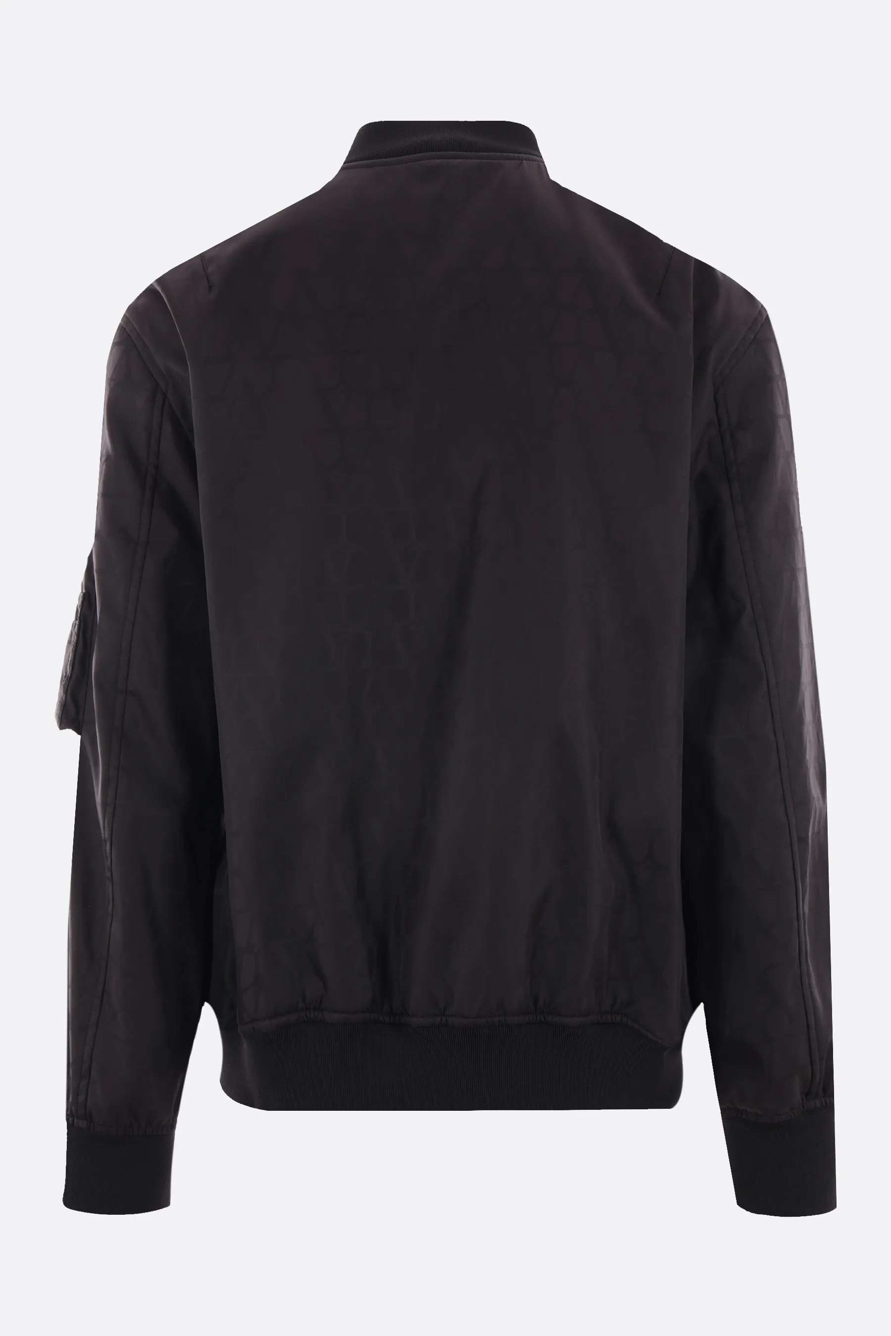 VALENTINO GARAVANI giubbotto bomber imbottito in nylon jacquard Toile Iconographe