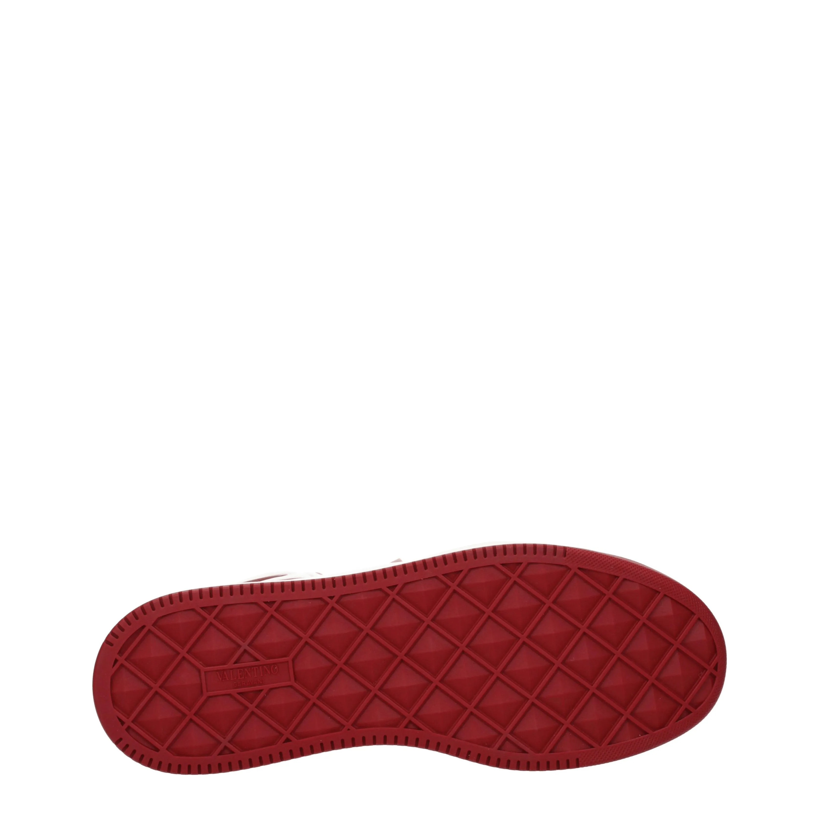 Valentino Garavani Sneakers One stud Uomo Pelle Bianco/Rosso