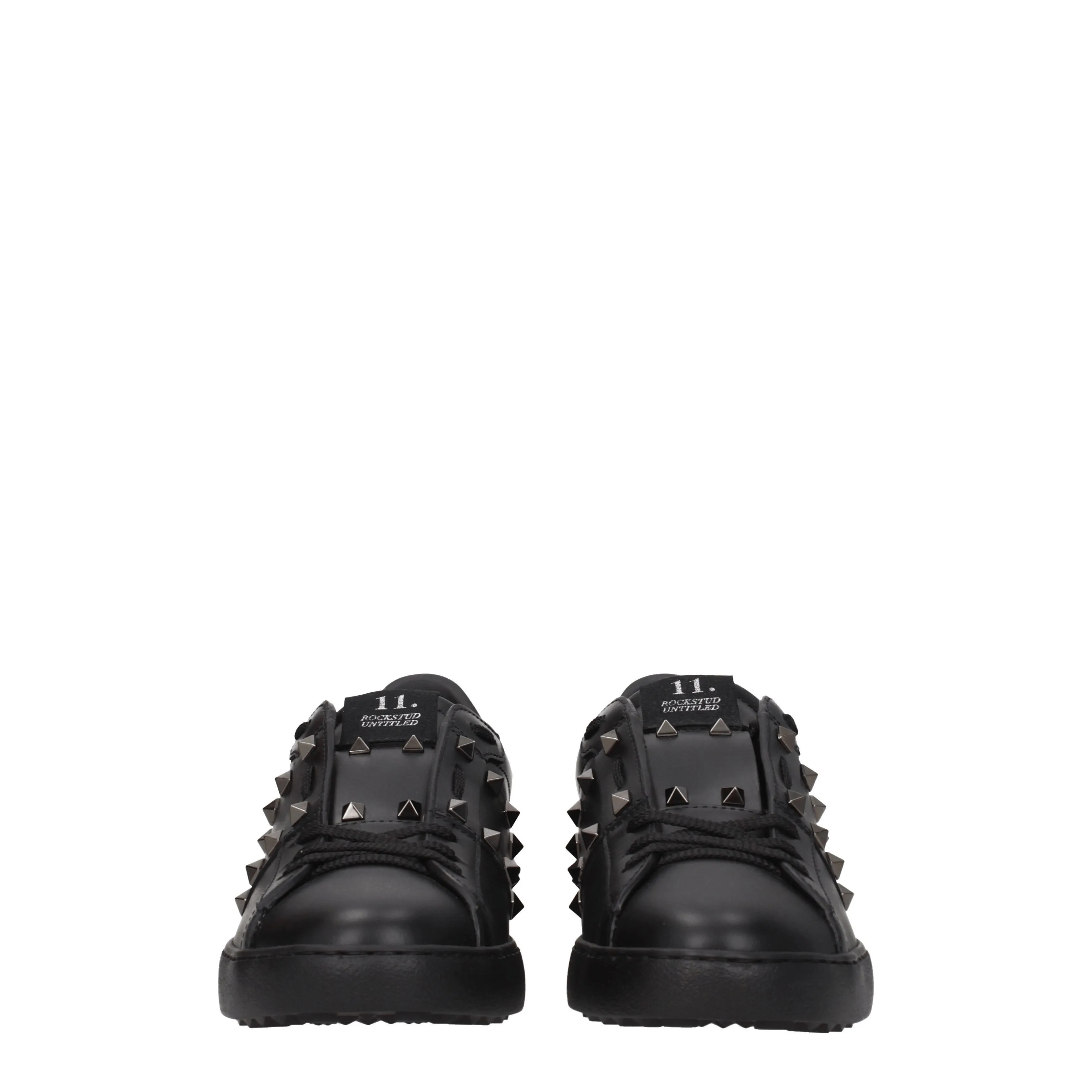 Valentino Garavani Sneakers Rockstud Uomo Pelle Nero