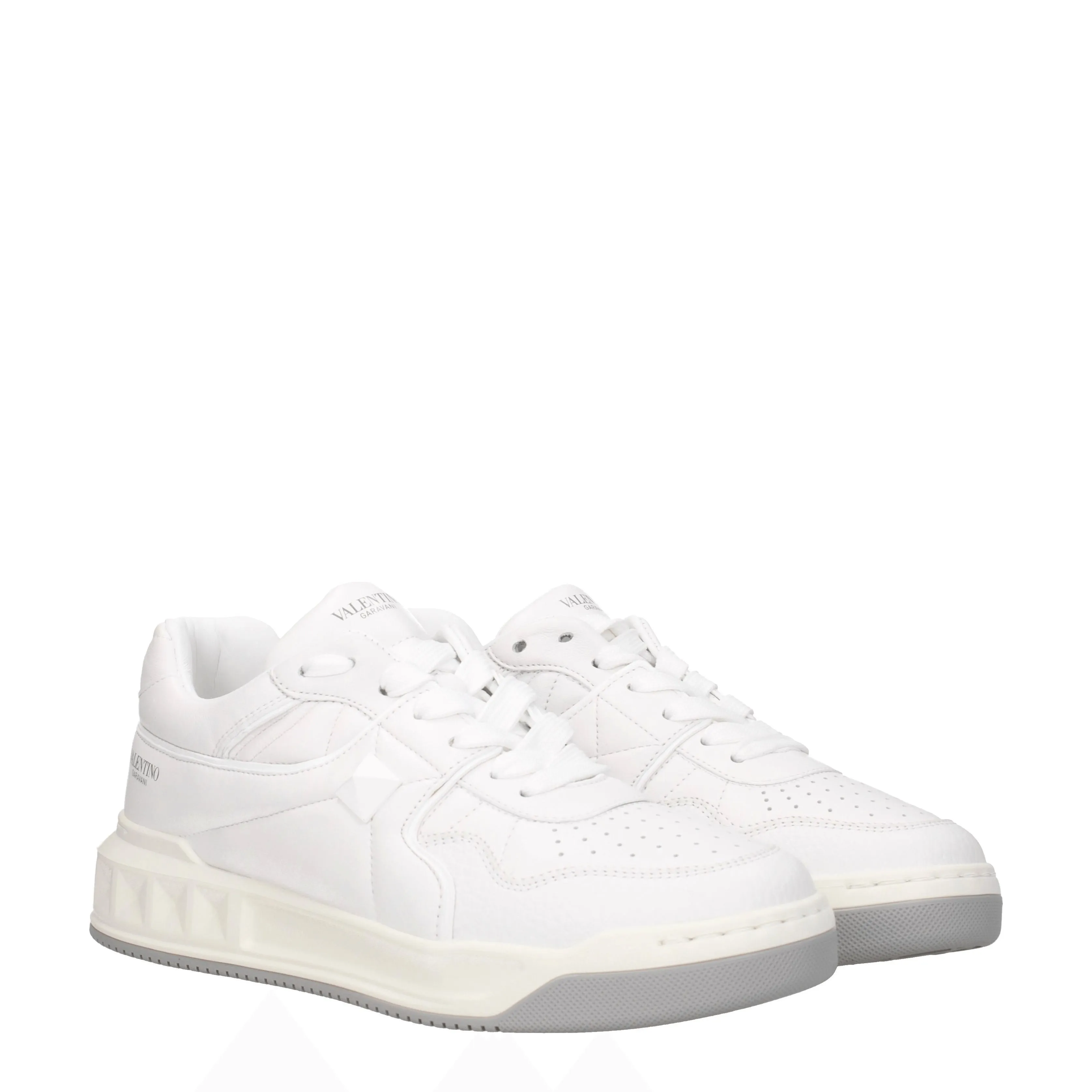 Valentino Garavani Sneakers Uomo Pelle Bianco/Bianco Ottico