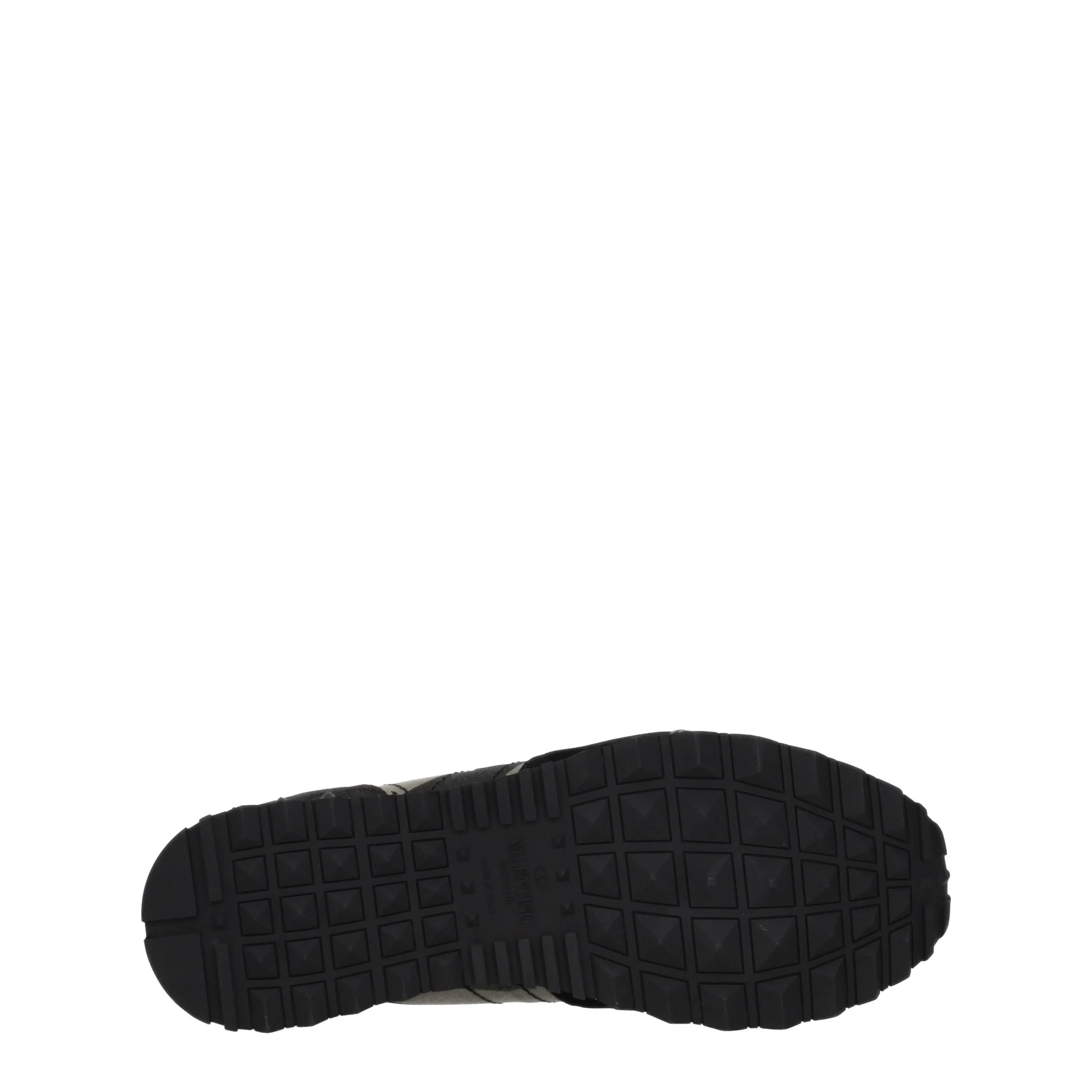 Valentino Garavani Sneakers Uomo Pelle Nero/Verde Militare