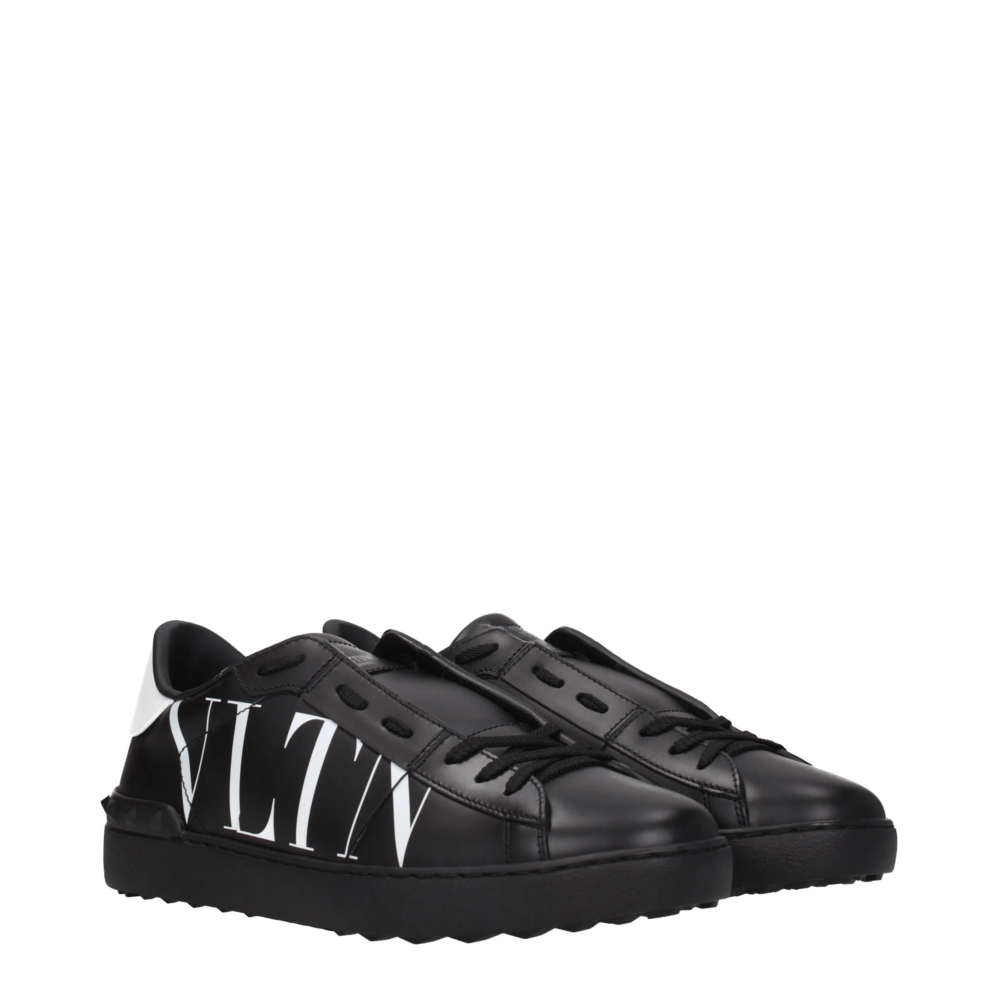 Valentino Garavani Sneakers Vltn Uomo Pelle Nero/Bianco