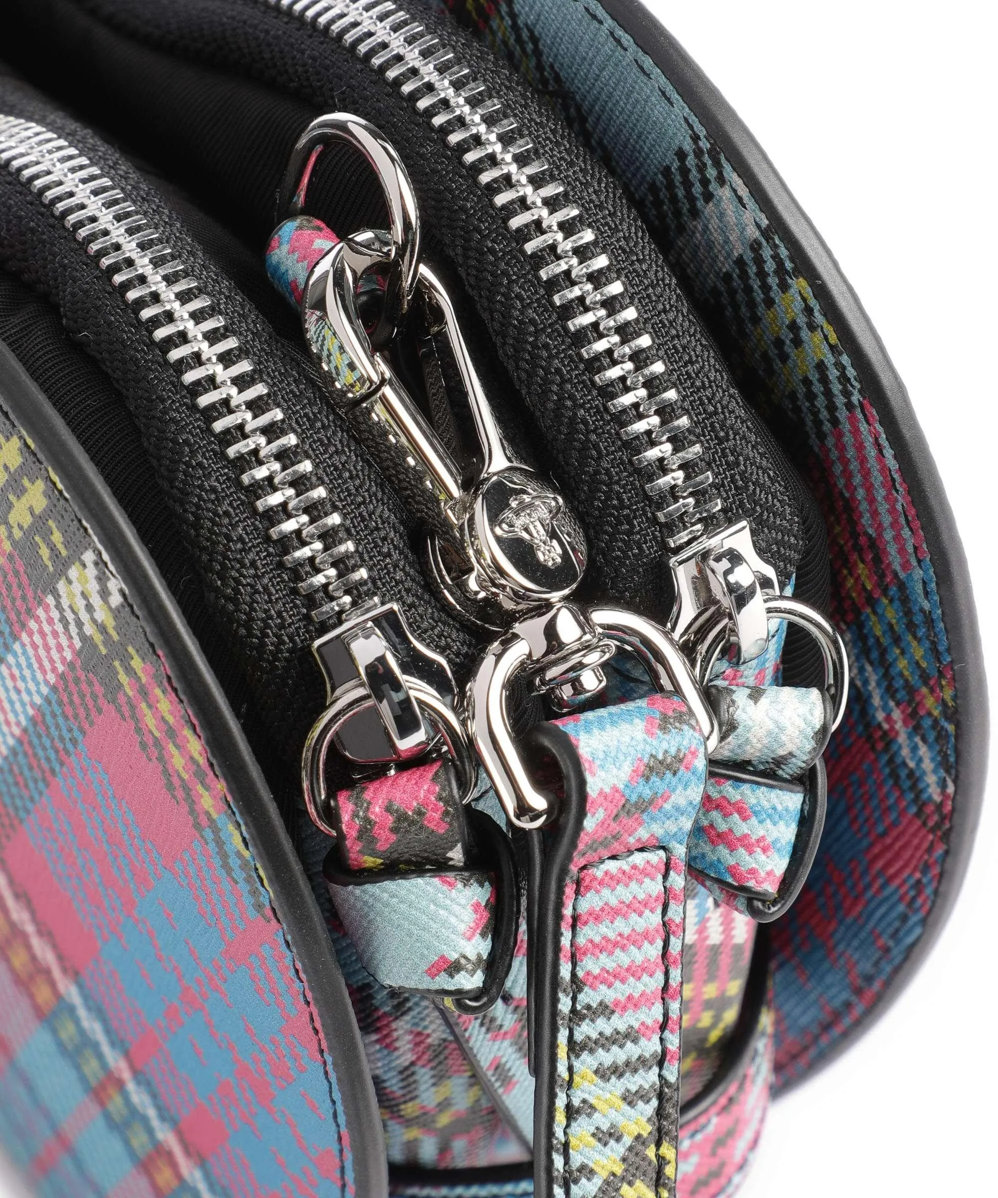  Vivienne Westwood Louise Saffiano Biogreen Heart Borsa a tracolla pelle sintetica multicolore  