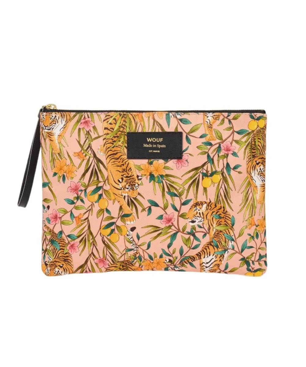 Wouf Pouch bag pochette a mano large bengala