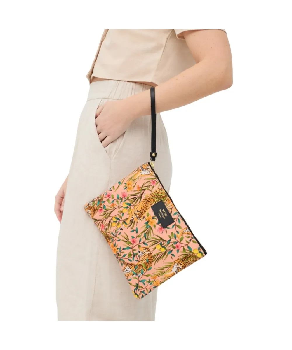 Wouf Pouch bag pochette a mano large bengala