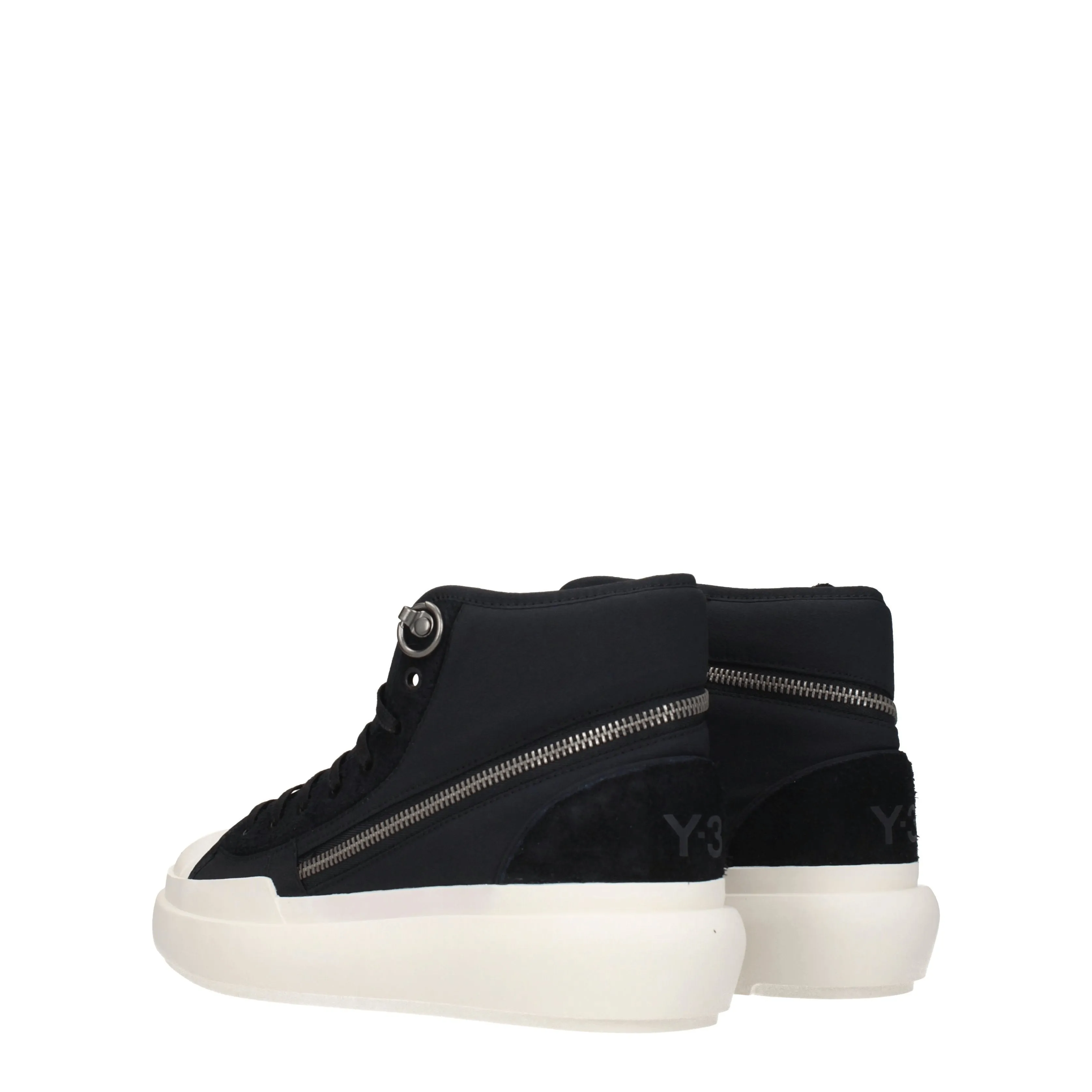 Y3 Yamamoto Sneakers Adidas ajatu Uomo Tessuto Nero