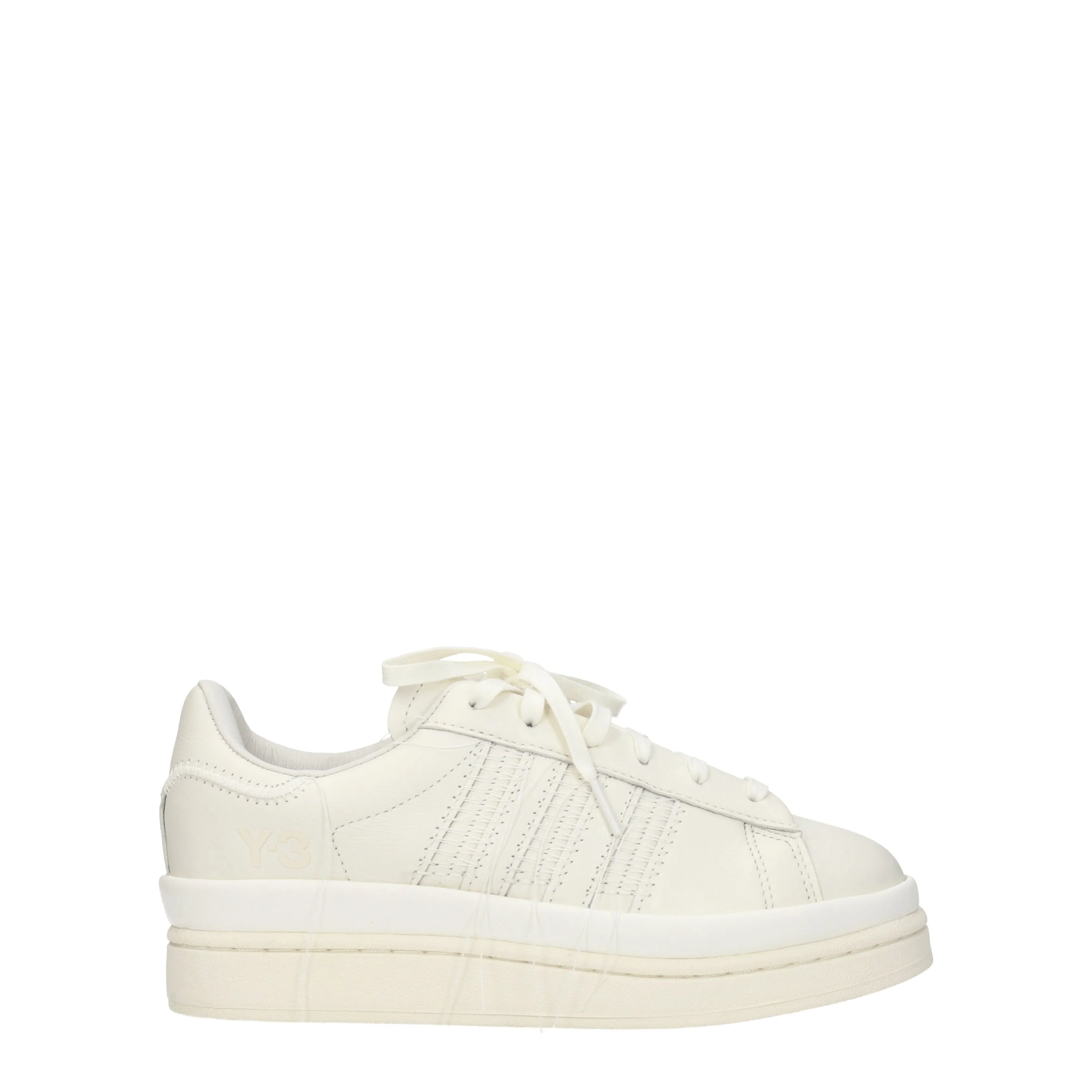 Y3 Yamamoto Sneakers Adidas hicho Donna Pelle Bianco/Avorio