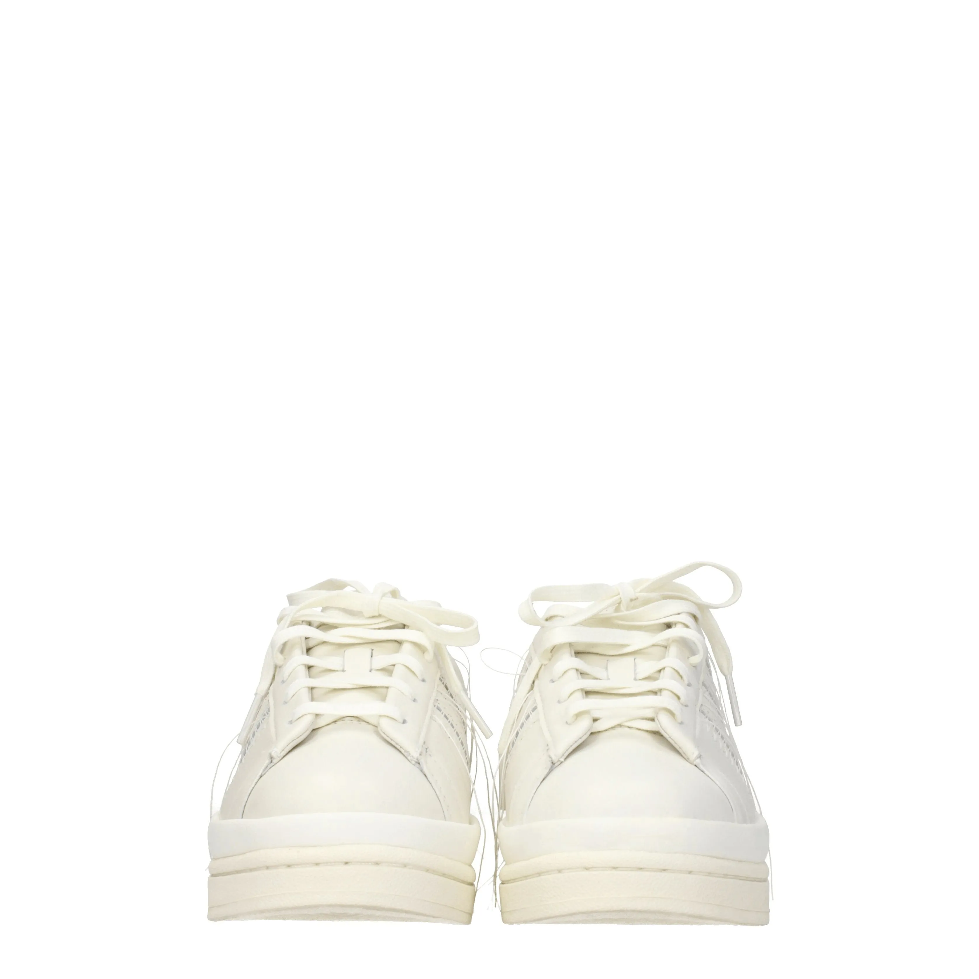 Y3 Yamamoto Sneakers Adidas hicho Donna Pelle Bianco/Avorio