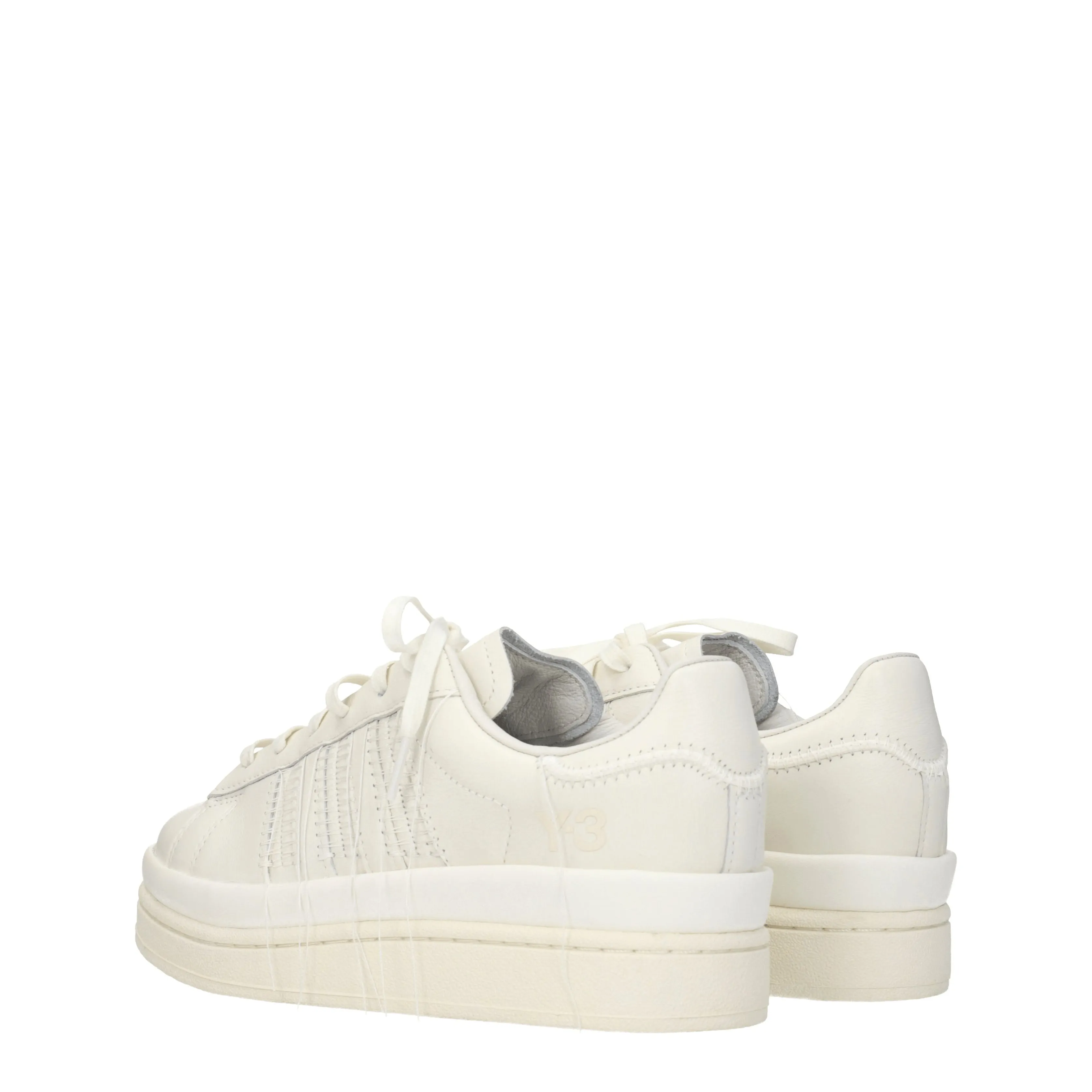 Y3 Yamamoto Sneakers Adidas hicho Donna Pelle Bianco/Avorio