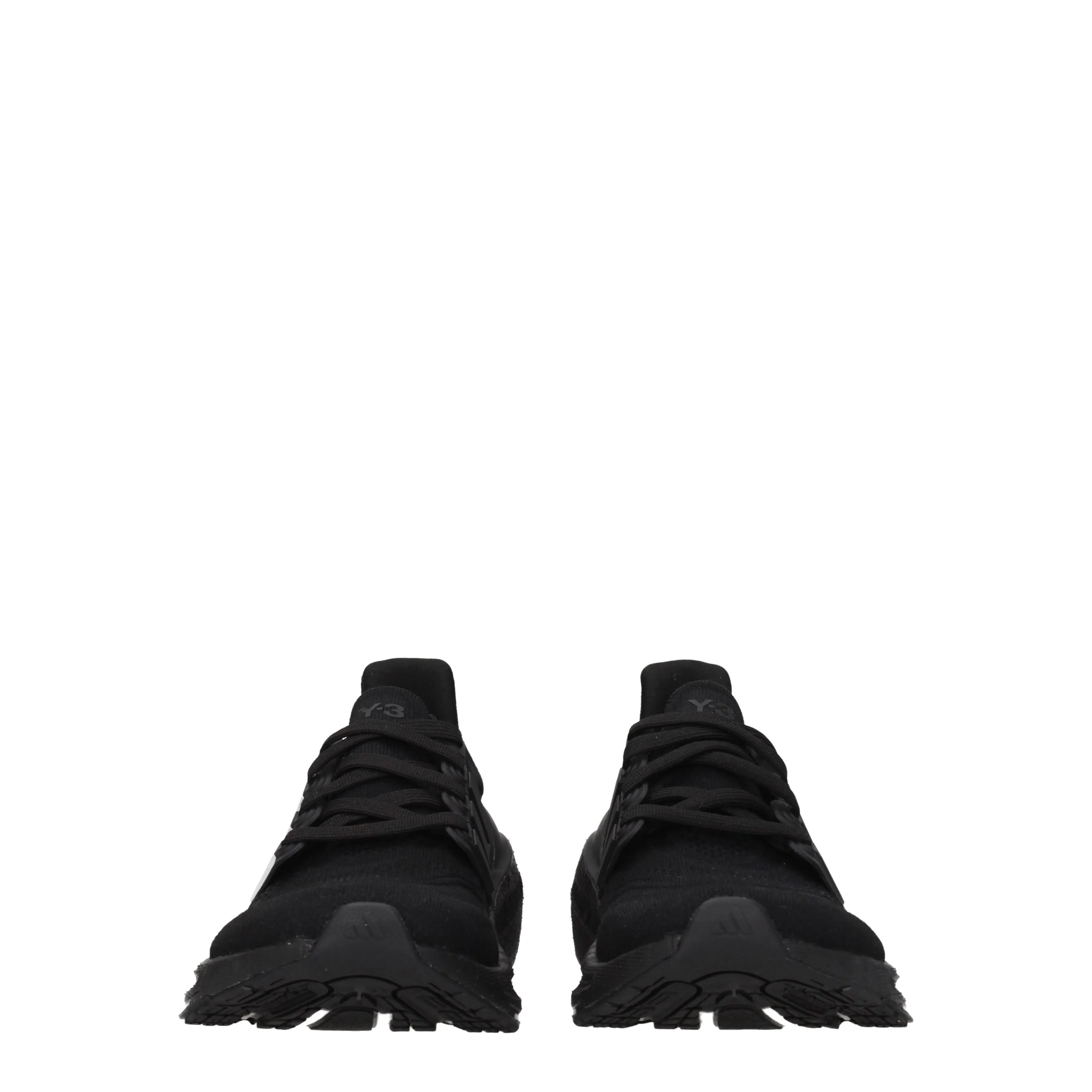 Y3 Yamamoto Sneakers Adidas ultraboost Donna Tessuto Nero/Bianco