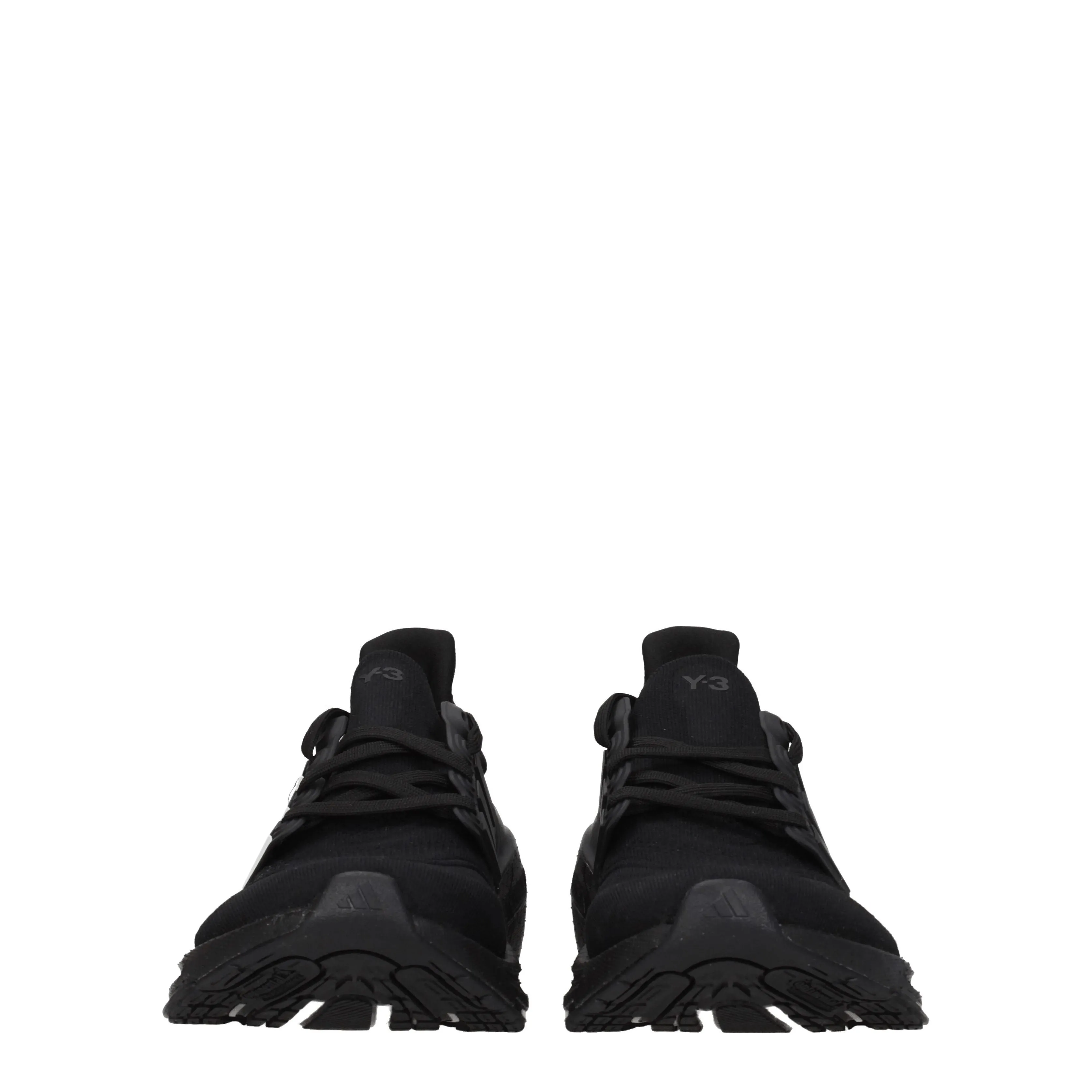 Y3 Yamamoto Sneakers Adidas Uomo Tessuto Nero/Bianco