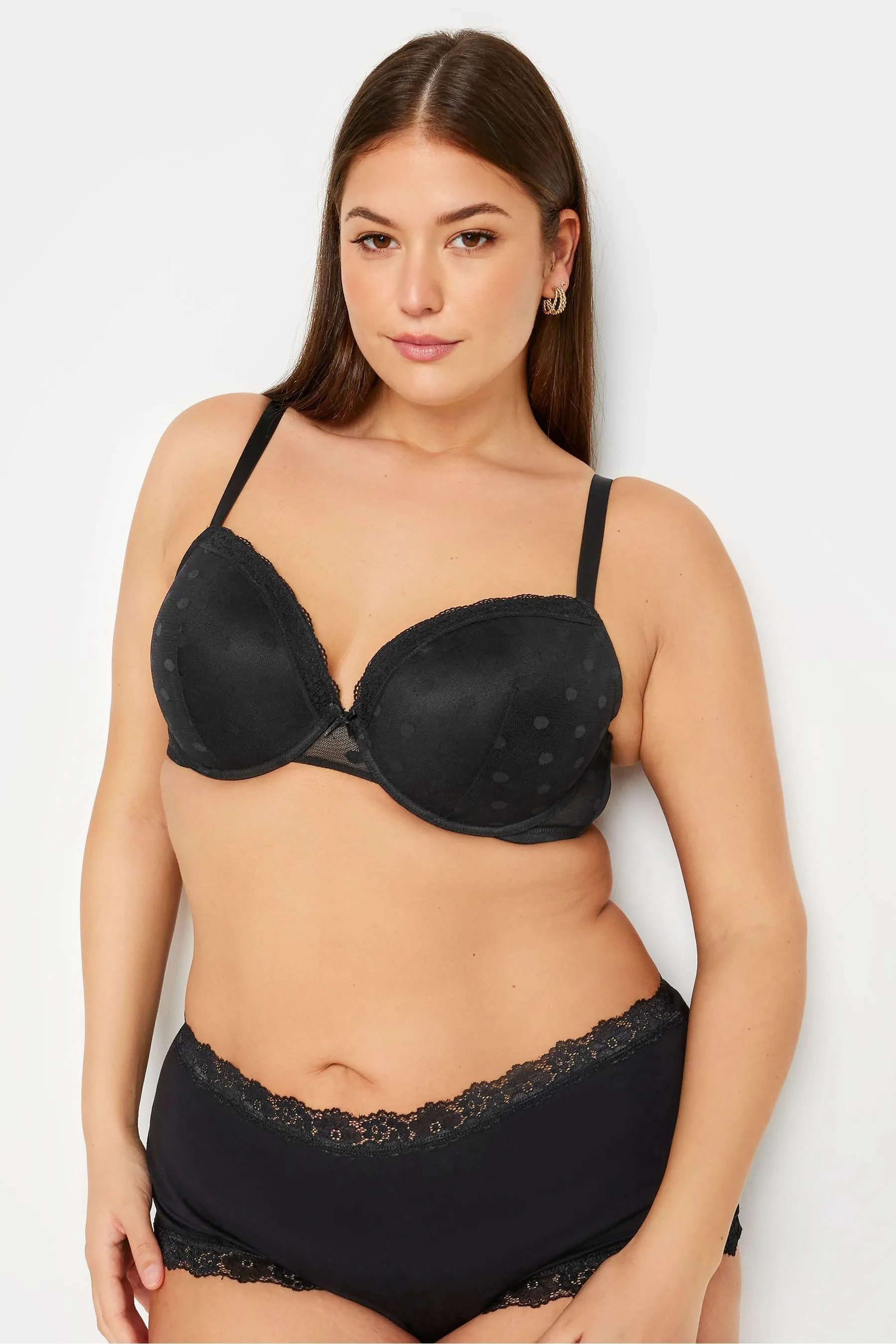 Yours Curve - Reggiseno T-shirt bra imbottito 3 Confezione