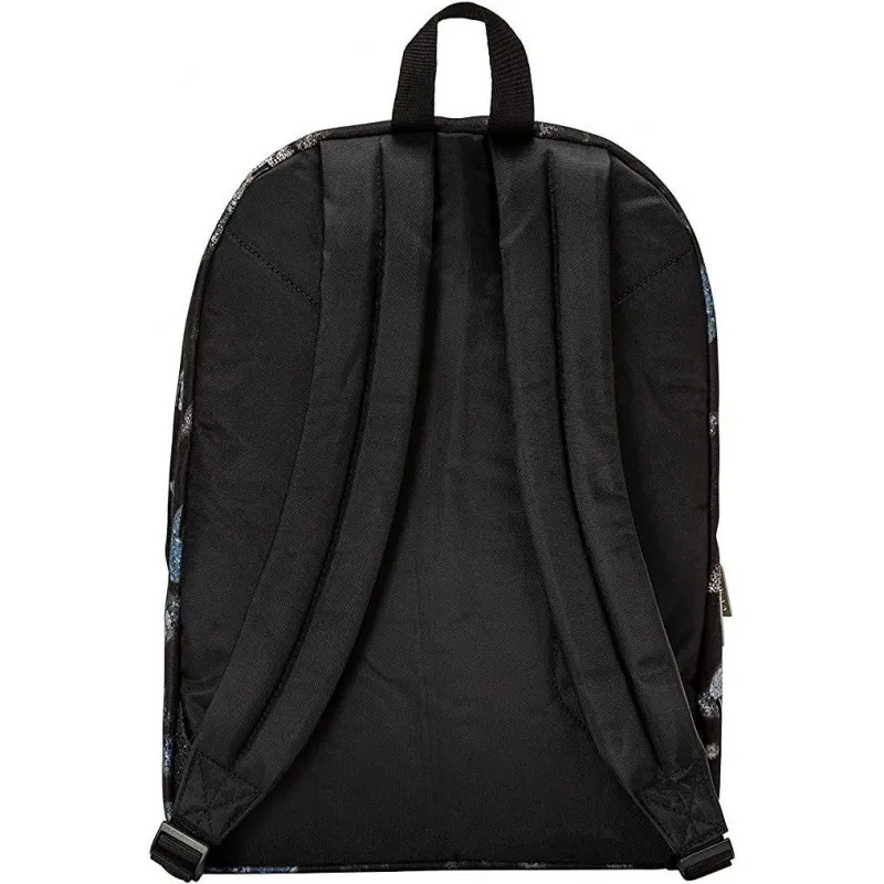 ZAINO SCUOLA ORGANIZZATO COMIX ALLOVER WALL NERO 3+1 ZIP 45X33CM BASE12+6CM PRODOTTO UFFICIALE PANINI SCUOLA ITALY